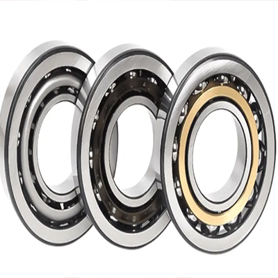 Single row angular contact ball bearings