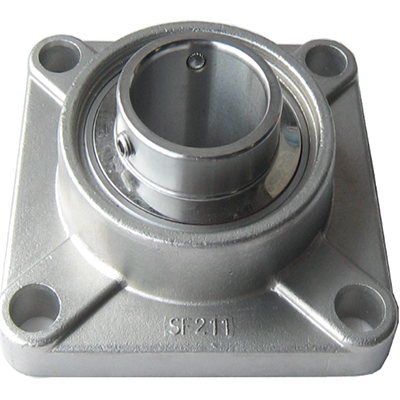 Flanged roller bearing units